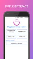 Shopping Expense Tracker पोस्टर