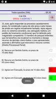 Simulado para OAB Poster