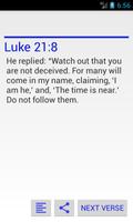 Random Bible Verse ภาพหน้าจอ 1