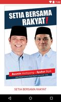 Setia Bersama Rakyat पोस्टर