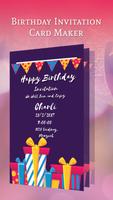 Birthday Party Invitation Card Maker اسکرین شاٹ 3