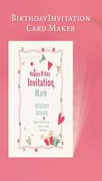 Birthday Party Invitation Card Maker اسکرین شاٹ 2