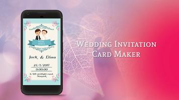 Wedding Invitation Card Maker Plakat