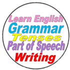 Learn English Grammar-Part of Speak-Tenses icône