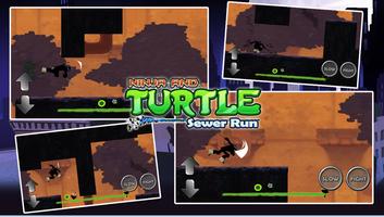 Turtles Shadow Ninja Sewer Run capture d'écran 2