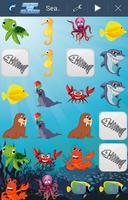 3 Schermata Kids Memory Game - Sea Animals