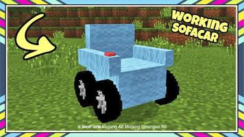 Sofa Cars for Minecraft تصوير الشاشة 2