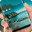 Blue Sea Input Cape Scenery Tema آئیکن