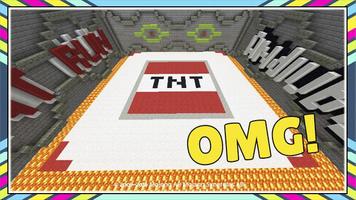 TNT Run Maps for Minecraft PE ポスター