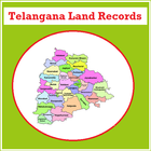 Search Telangana Land Records-icoon