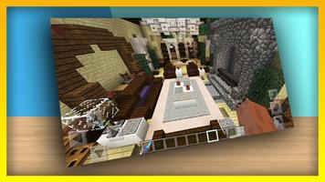 New Wonderful Mansion. Map for MCPE تصوير الشاشة 1