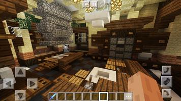 برنامه‌نما New Wonderful Mansion. Map for MCPE عکس از صفحه