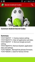 Secret Android Codes capture d'écran 3