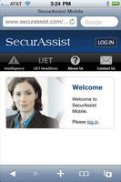 SecurAssist Mobile Poster