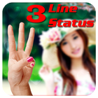 Three Line Status icône