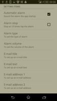 Security Alarm & Help E-Mail screenshot 2
