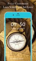 App Lock Theme - Compass capture d'écran 3