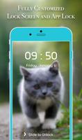 App Lock Theme - Cat capture d'écran 3