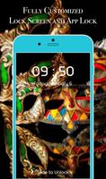 App Lock Theme - Carnival Mask capture d'écran 3