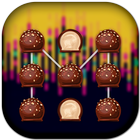 آیکون‌ App Lock Theme - Chocolate