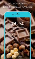 App Lock Theme - Chocolate captura de pantalla 3