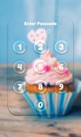 App Lock Theme - Cup Cake 截圖 1