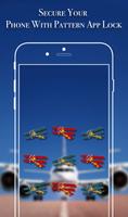 App Lock Theme - Airplanes imagem de tela 2