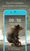 App Lock Theme - Bear capture d'écran 3