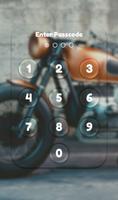 App Lock Theme - Bike screenshot 1