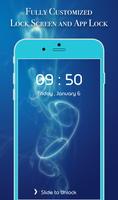 App Lock Theme - Blue captura de pantalla 3