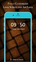 App Lock Theme - Brown imagem de tela 3