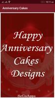 Anniversary Cakes Designs and Ideas plakat