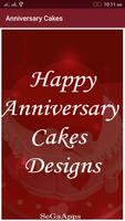 Anniversary Cakes Designs and Ideas постер