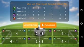 Soccer League Simulator स्क्रीनशॉट 1