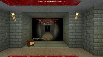 The Scariest Map of Slendrina for MCPE Affiche