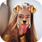 Selfie Camera Fun Dog Filters أيقونة