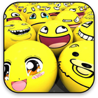 آیکون‌ Smiley Face Live Wallpaper