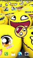 برنامه‌نما Smiley Face Live Wallpaper عکس از صفحه