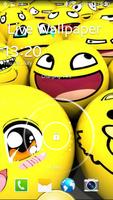 برنامه‌نما Smiley Face Live Wallpaper عکس از صفحه