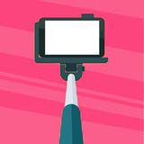 Selfie Stick App. Snap Selfie Camera. Grid Camera. icône