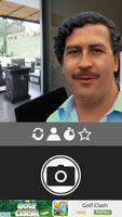 Fake Photo Selfie with Pablo Escobar photo frame capture d'écran 2