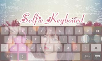 Selfie Cute People Keyboard Affiche
