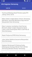 Kegiatan Kota Semarang penulis hantaran