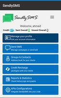 SendlySMS capture d'écran 1