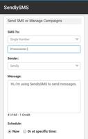 SendlySMS تصوير الشاشة 2