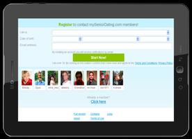 Senior Dating ภาพหน้าจอ 1