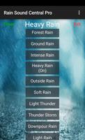 Rain Sound Central Pro capture d'écran 2