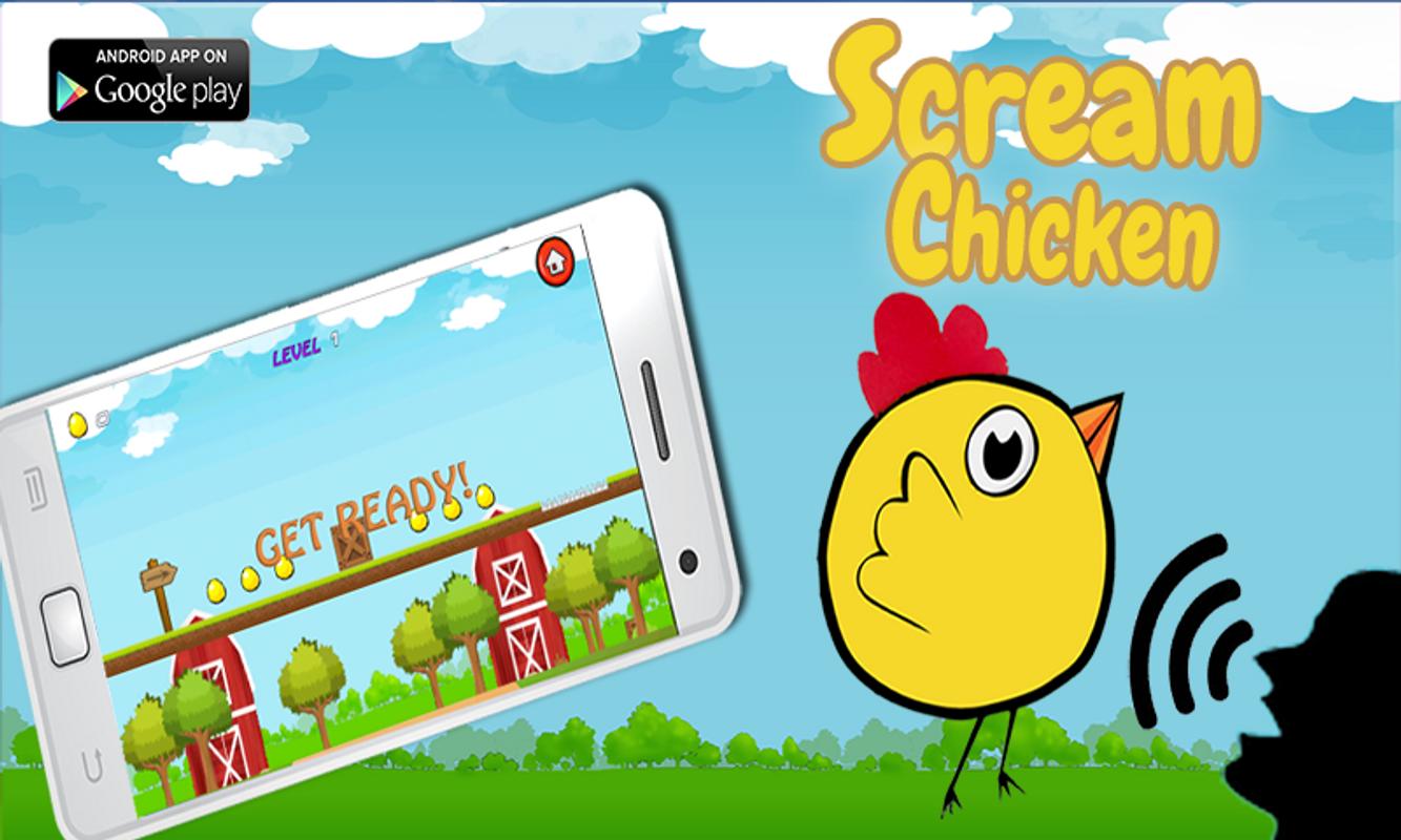 Hasil gambar untuk Chicken Scream game android