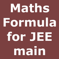 Maths Formula for JEE main in Hindi