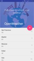 OpenWeather: accurate forecast Affiche